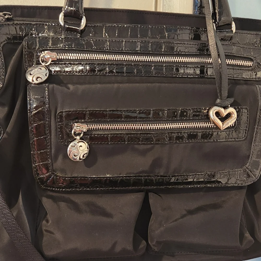 Brighton Maxwell Smart Tote Nylon/Leather - Picture 3 of 13